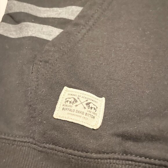 Buffalo David Bittom Kids Boys Size Large 10/12 Hoodie Zip Up - Picture 8 of 16